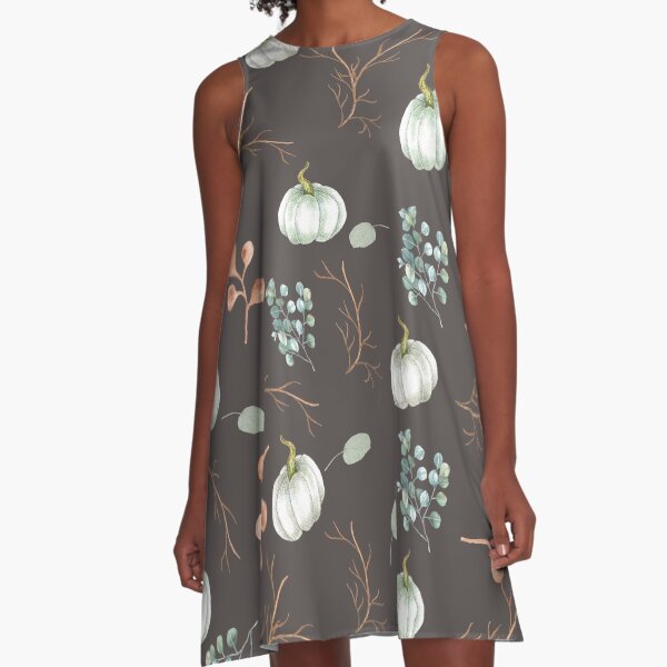 Item preview, white pumpkin elegant halloween  designed and sold by latiendadearyam.