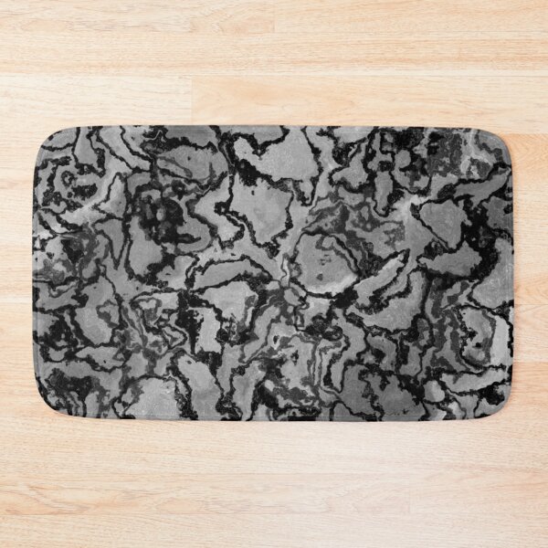 Item preview, Black and white marbled flowers pattern designed and sold by WanderAesthetic.