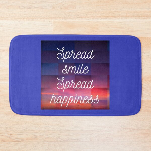 Item preview, Spread smile,spread happiness designed and sold by RaiyanaCanvas.