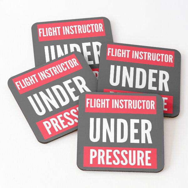 Item preview, Flight Instructor Under Pressure designed and sold by jetmike.