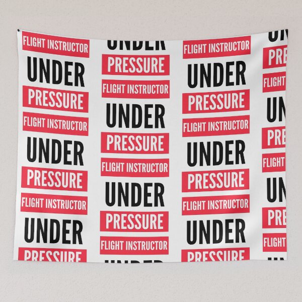 Item preview, Flight Instructor Under Pressure designed and sold by jetmike.