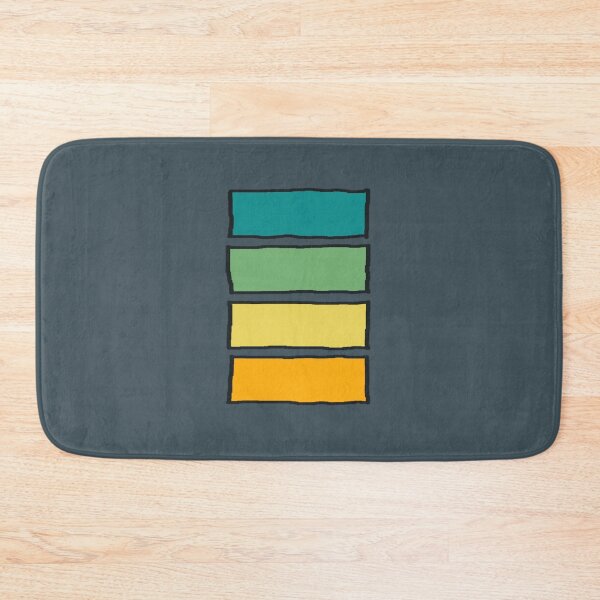 Item preview, Abstract Jungle Sunset Four Color Bars designed and sold by Chubuter.