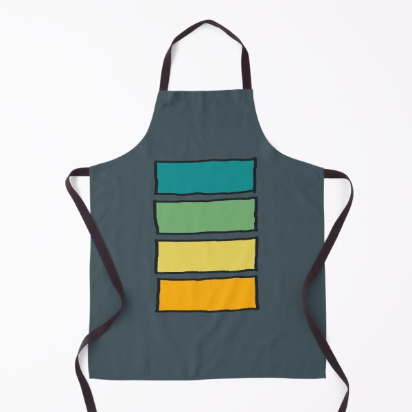 Item preview, Abstract Jungle Sunset Four Color Bars designed and sold by Chubuter.