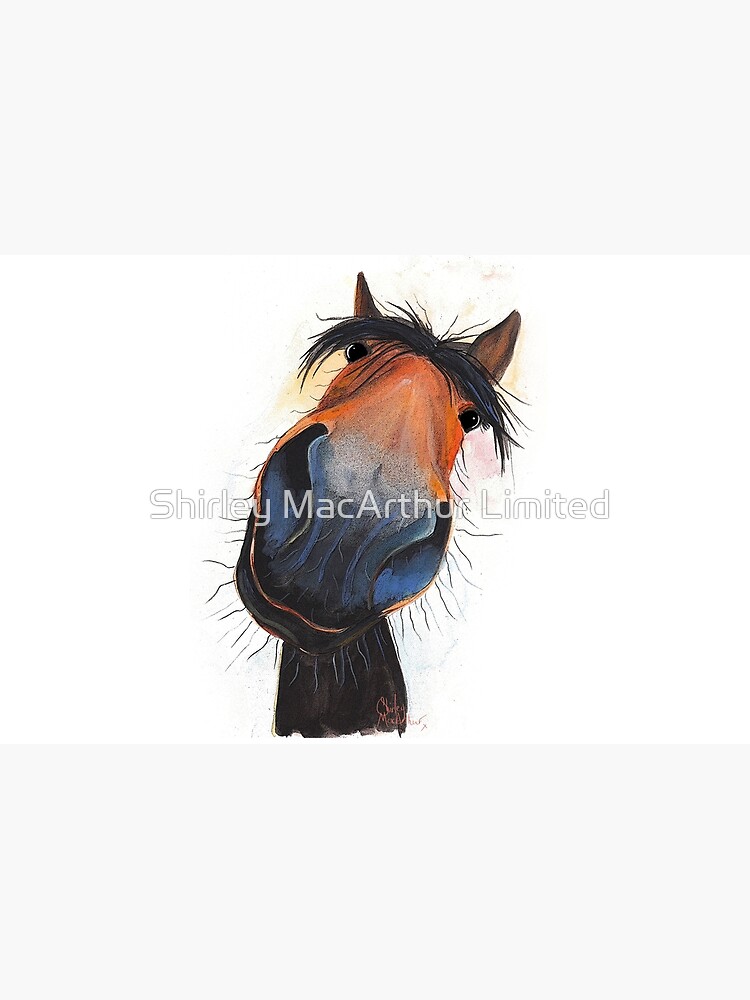 HORSE PRiNT 'HAPPY DAVE' BY SHIRLEY MACARTHUR by ShirleyMacA