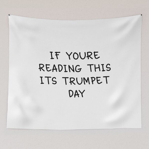 Item preview, Trumpet Day. designed and sold by orlumbuspirate.