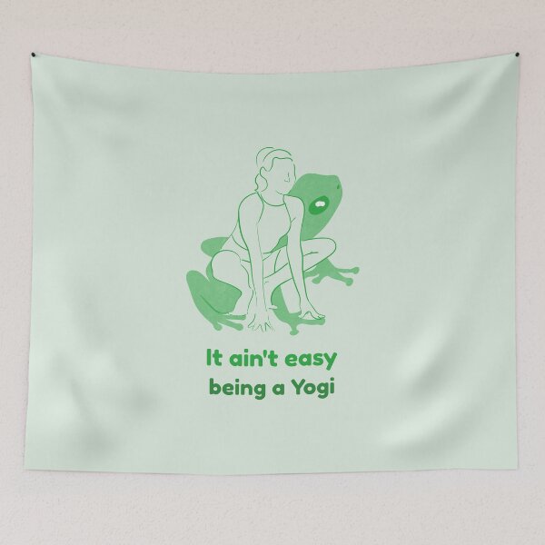 Item preview, It ain't easy being a Yogi designed and sold by Knitowork.