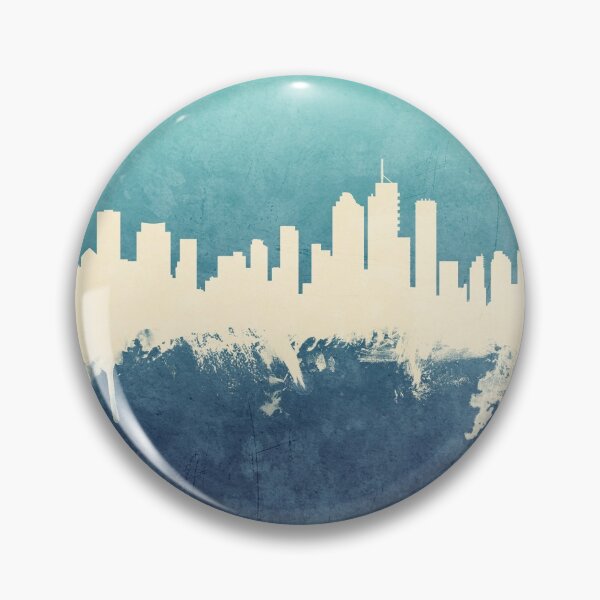 Artikelvorschau, Brisbane Australia Skyline entworfen und verkauft von ArtPrints.