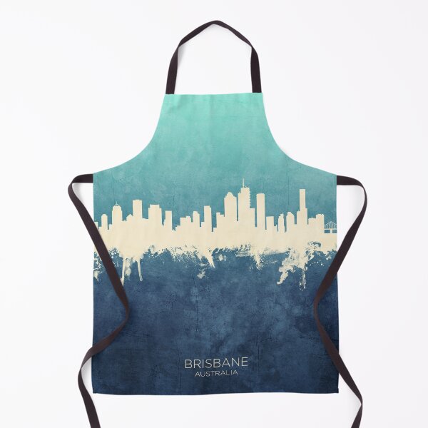 Item preview, Brisbane Australia Skyline designed and sold by ArtPrints.