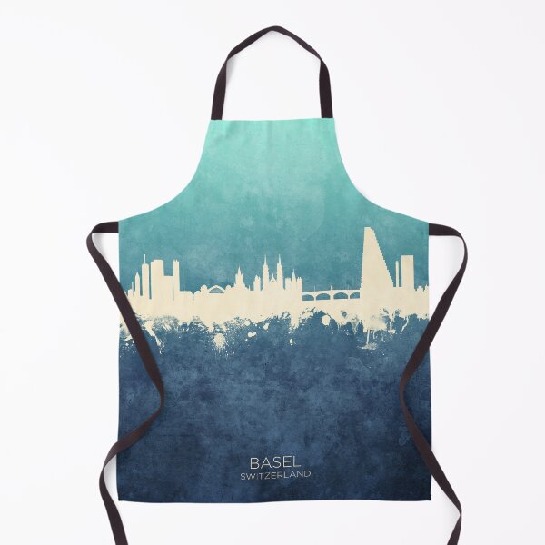 Item preview, Basel Switzerland Skyline designed and sold by ArtPrints.