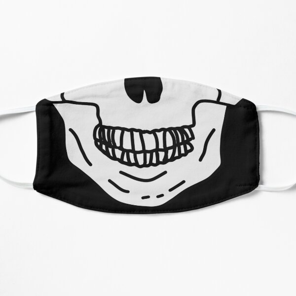 Cool Cat Skull Face Masks Redbubble - skeleton mask roblox