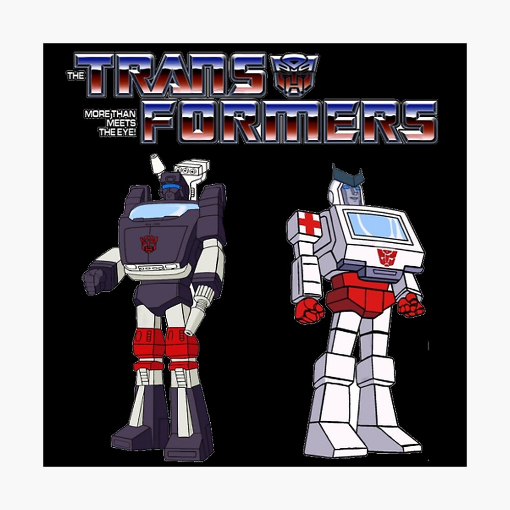 Transformers GENERACIÓN 1 G1 Autobot Ratchet REPRO Etiquetas 