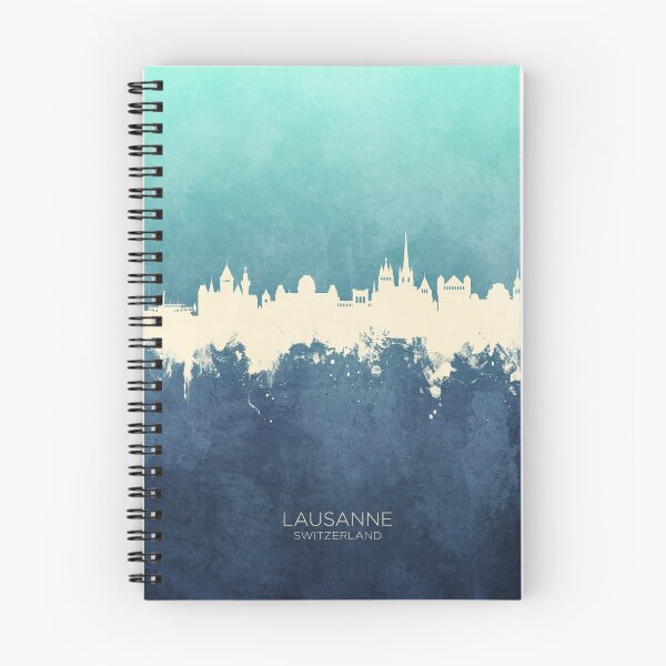 Item preview, Lausanne Switzerland Skyline designed and sold by ArtPrints.