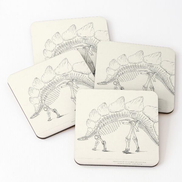 Item preview, Vintage dinosaur print - Stegosaurus ungulatus designed and sold by Gardenlibrary.