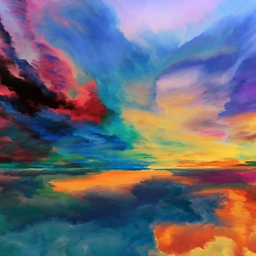 Artwork thumbnail, Abstract clouds by RageYion