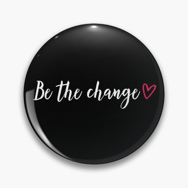 Item preview, Be the change - red heart designed and sold by ArtfulTat.