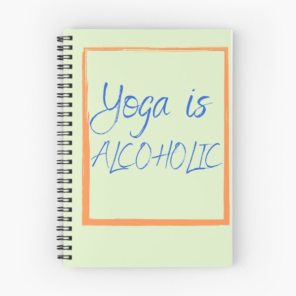 Artikelvorschau, YOGA ist ALKOHOL. entworfen und verkauft von vibrants-Design.