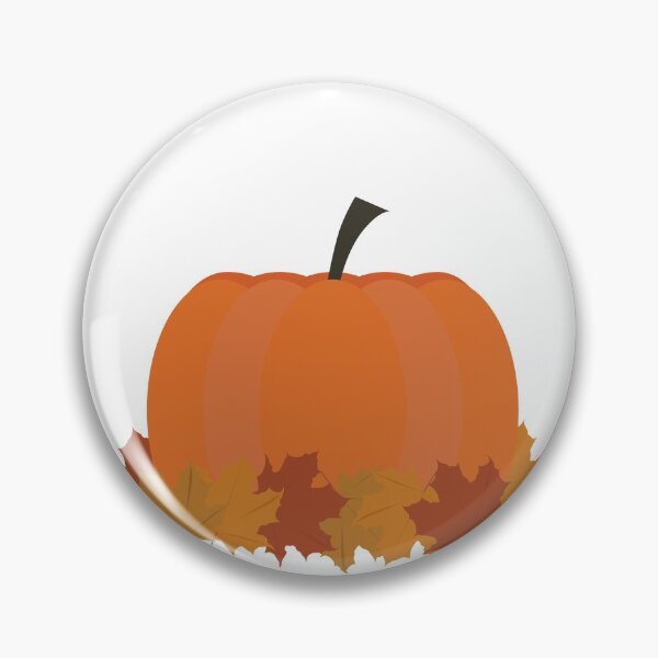 Item preview, Pumpkin and fall leaves designed and sold by sigdesign.