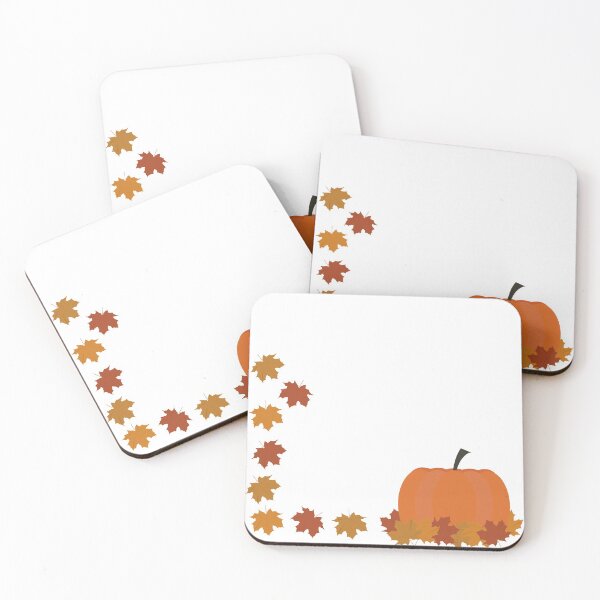 Item preview, Pumpkin and fall leaves designed and sold by sigdesign.