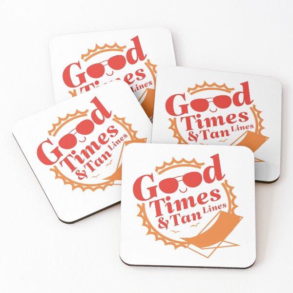 Item preview, Good Times And Tan Lines designed and sold by LuckyFoxDesigns.