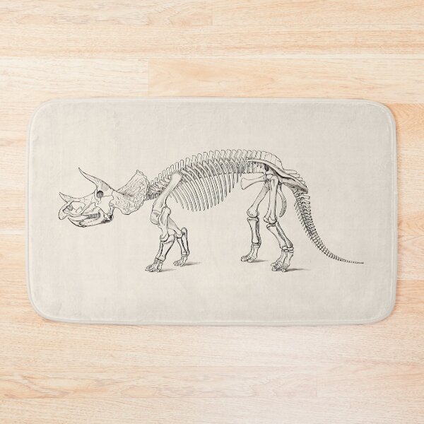 Item preview, Vintage dinosaur print - Tricerarops prorsus designed and sold by Gardenlibrary.