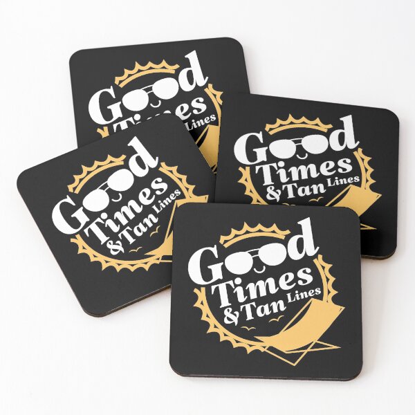 Item preview, Good Times And Tan Lines designed and sold by LuckyFoxDesigns.