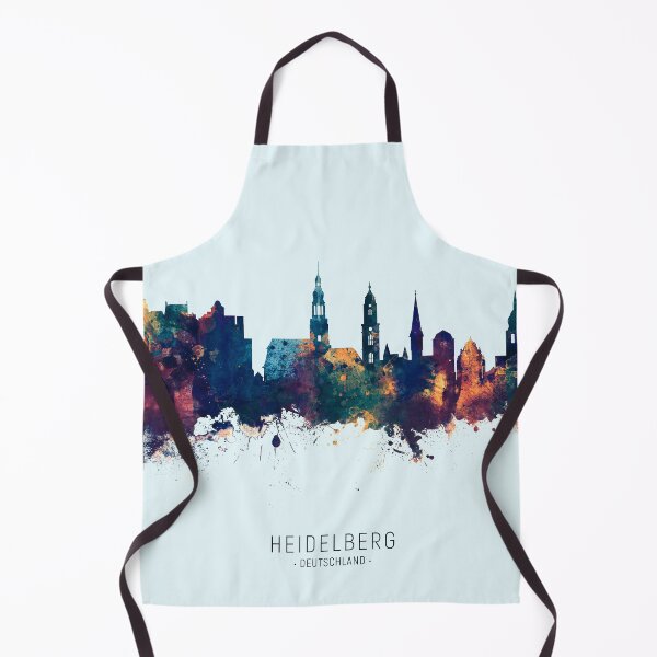 Item preview, Heidelberg Germany Skyline designed and sold by ArtPrints.