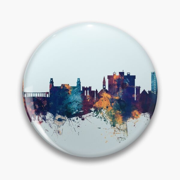 Item preview, Fayetteville Arkansas Skyline designed and sold by ArtPrints.