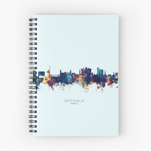 Item preview, Fayetteville Arkansas Skyline designed and sold by ArtPrints.
