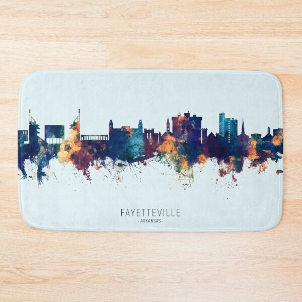 Item preview, Fayetteville Arkansas Skyline designed and sold by ArtPrints.
