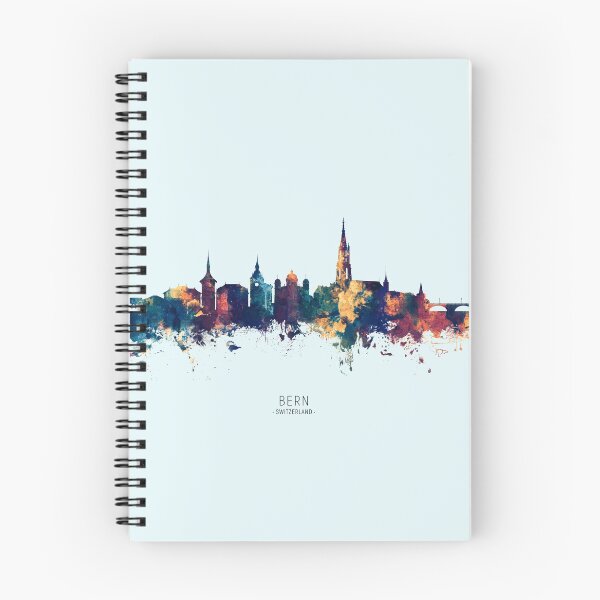 Artikelvorschau, Bern Switzerland Skyline entworfen und verkauft von ArtPrints.