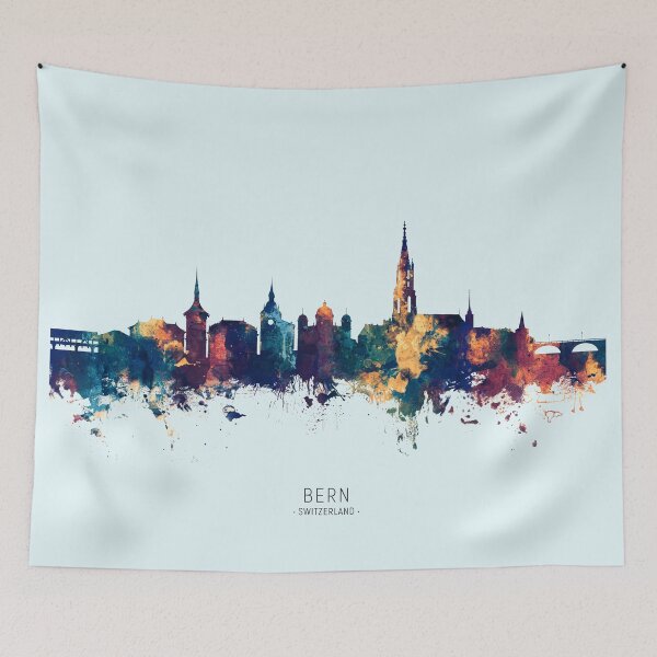 Item preview, Bern Switzerland Skyline designed and sold by ArtPrints.