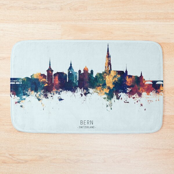 Item preview, Bern Switzerland Skyline designed and sold by ArtPrints.