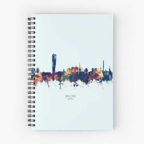 Item preview, Malmo Sweden Skyline designed and sold by ArtPrints.