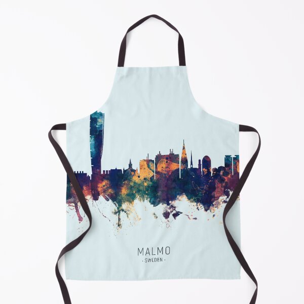 Item preview, Malmo Sweden Skyline designed and sold by ArtPrints.