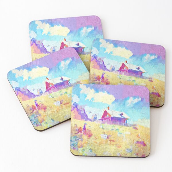 Item preview, Colorful mountain landscape in the Alps designed and sold by ToniStauche.