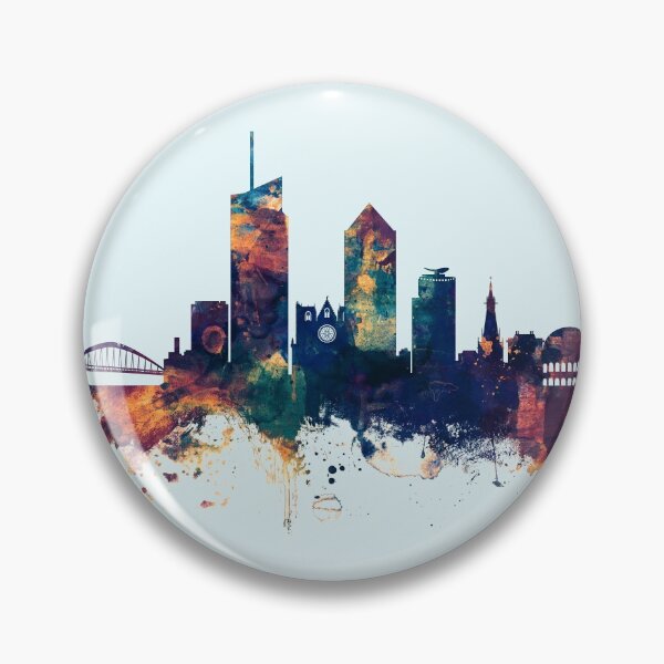 Item preview, Lyon France Skyline designed and sold by ArtPrints.