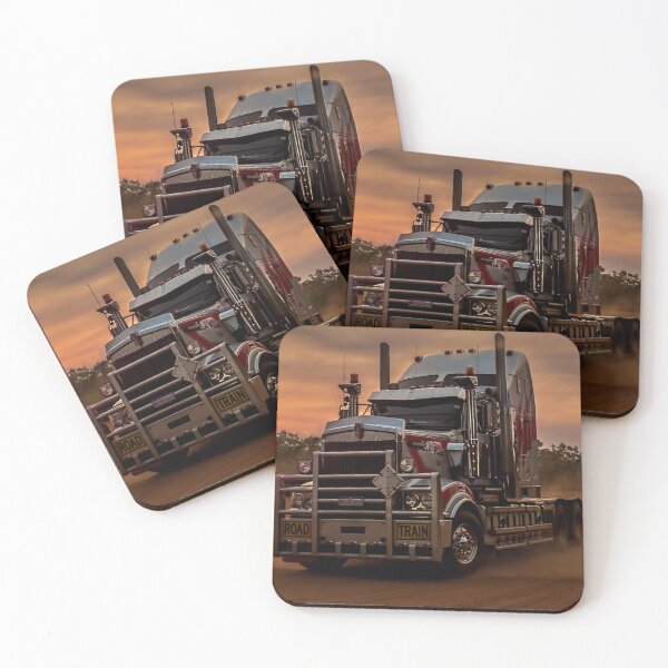 Item preview, Prime Mover Kenworth truck at Sunset designed and sold by JuliaKHarwood.