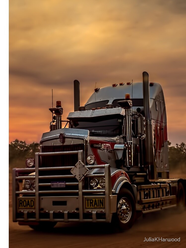 Prime Mover Kenworth truck at Sunset | iPhone Case