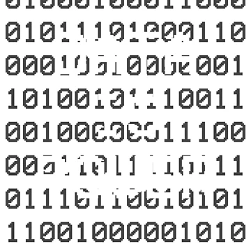Artwork thumbnail, Data binary code hacker programmer by RJ-Art