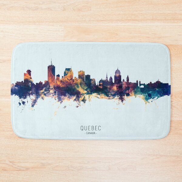 Item preview, Quebec Canada Skyline designed and sold by ArtPrints.