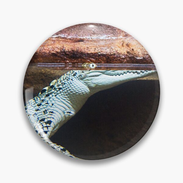 Artikelvorschau, crocodile watching you entworfen und verkauft von JuliaKHarwood.