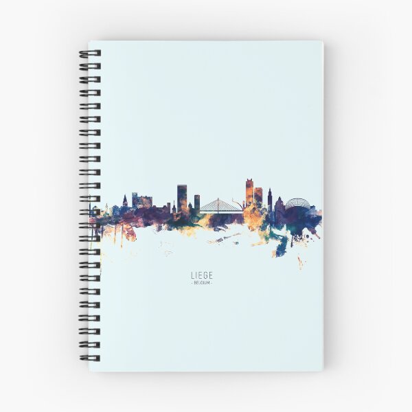 Item preview, Liege Belgium Skyline designed and sold by ArtPrints.