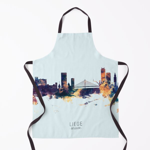 Item preview, Liege Belgium Skyline designed and sold by ArtPrints.