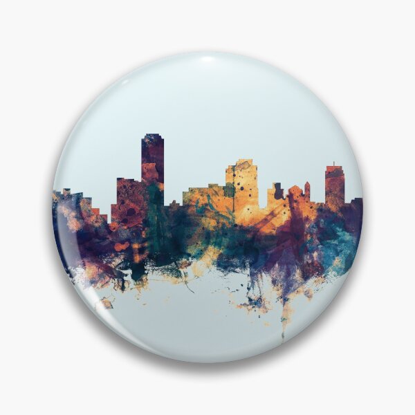 Item preview, Adelaide Australia Skyline designed and sold by ArtPrints.