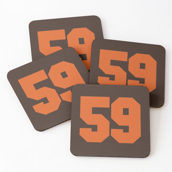 Item preview, 59 Number Cleveland Sports Fifty-Nine Brown Jersey designed and sold by HelloFromAja.