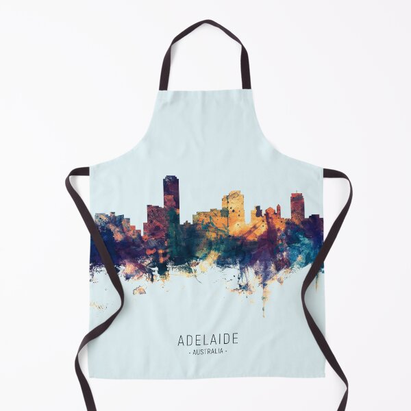 Item preview, Adelaide Australia Skyline designed and sold by ArtPrints.
