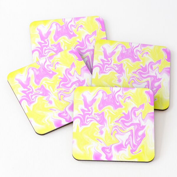 Item preview, Yellow and purple marble designed and sold by stickerbygracie.