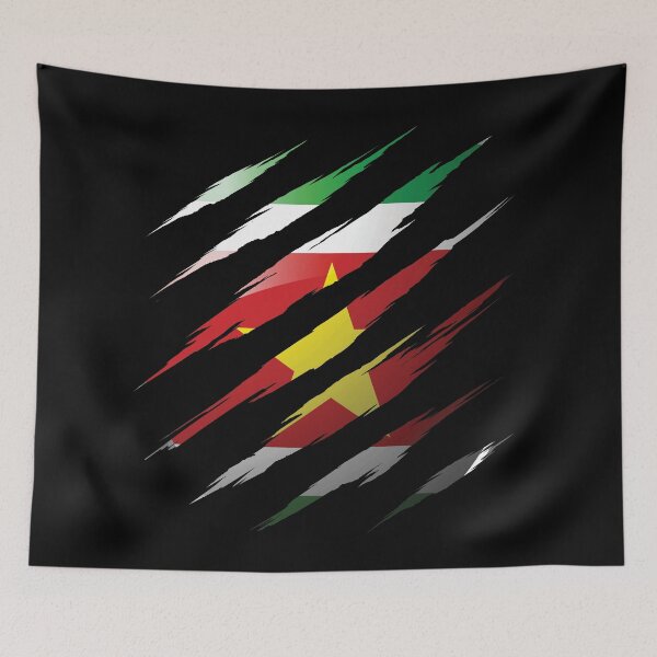 Item preview, Suriname My Country Claw Nail designed and sold by HelloFromAja.