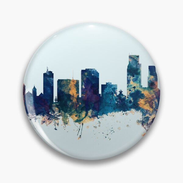 Item preview, Corpus Christi Texas Skyline designed and sold by ArtPrints.