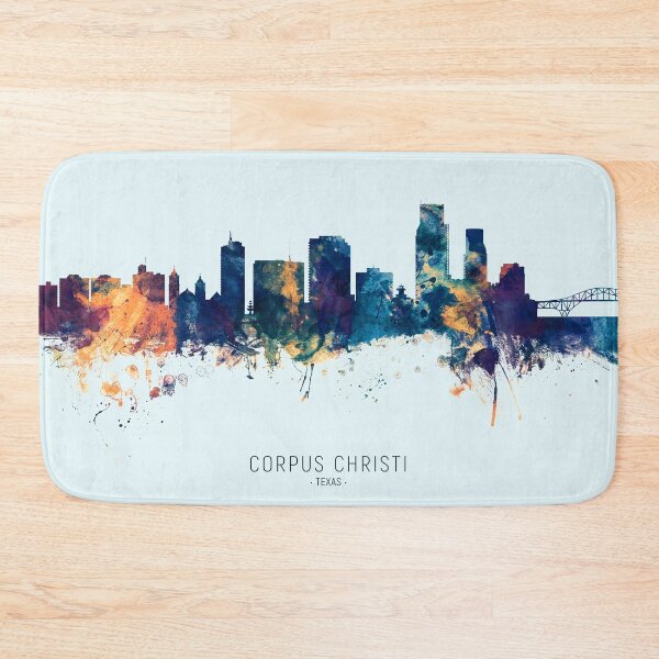 Item preview, Corpus Christi Texas Skyline designed and sold by ArtPrints.